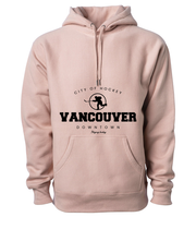 City of Hockey Hoodie- Dusty Pink