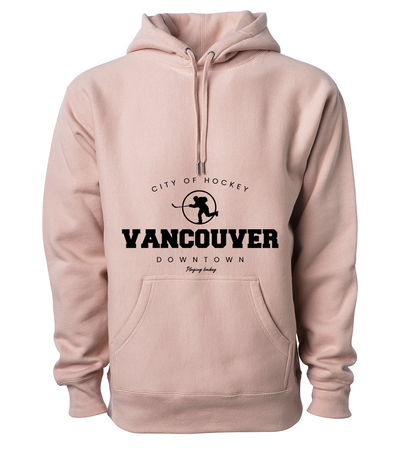 City of Hockey Hoodie- Dusty Pink