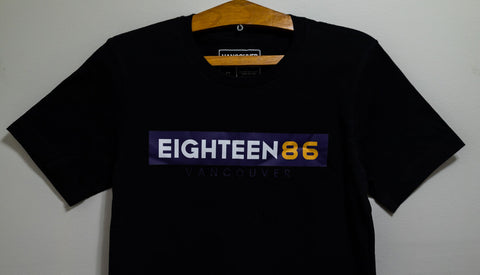 Eighteen86 - Black Tee